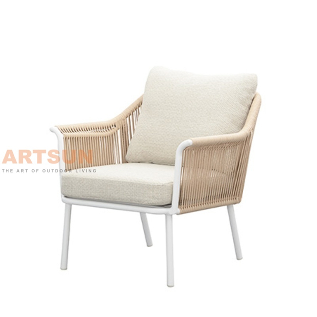 Timeless Eleganct Outdoor Woven Rope Sofa