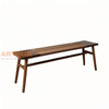 High Quality Teak Bench with Woven Rope Design