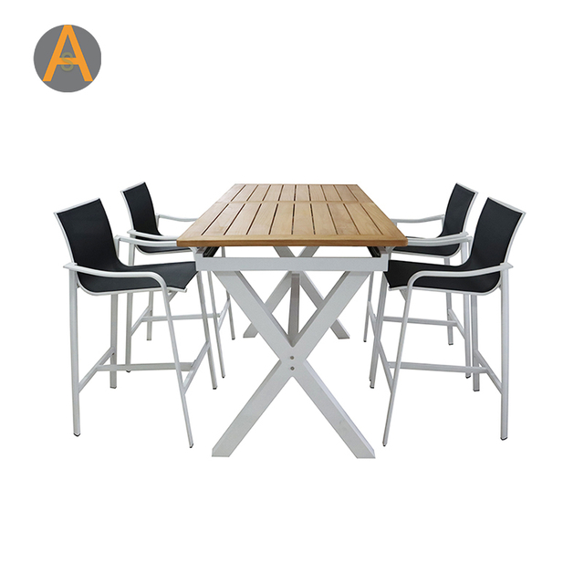 Best Price of Aluminum Outdoor High Bar Table Set