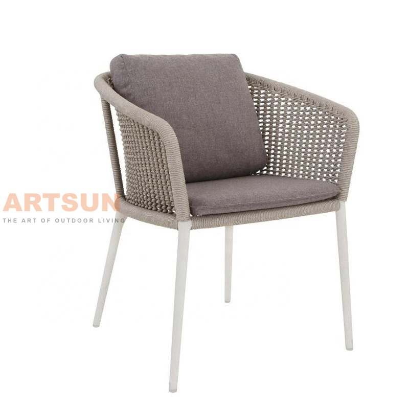  Stylish Durable & Weather-Resistant Rope Woven Aluminum Outdoor Chair