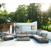  Luxury Patio Modern Aluminum Outdoor Sectional Sofa Set