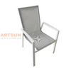 Breathable Design Stackable Dining Chair for Poolside