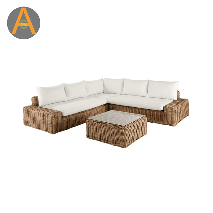 Wholesale Rattan Wicker Garden Sofa Set for Outdoor