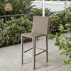 Factory Direct Wicker Rattan High Bar Chair for Outdoor