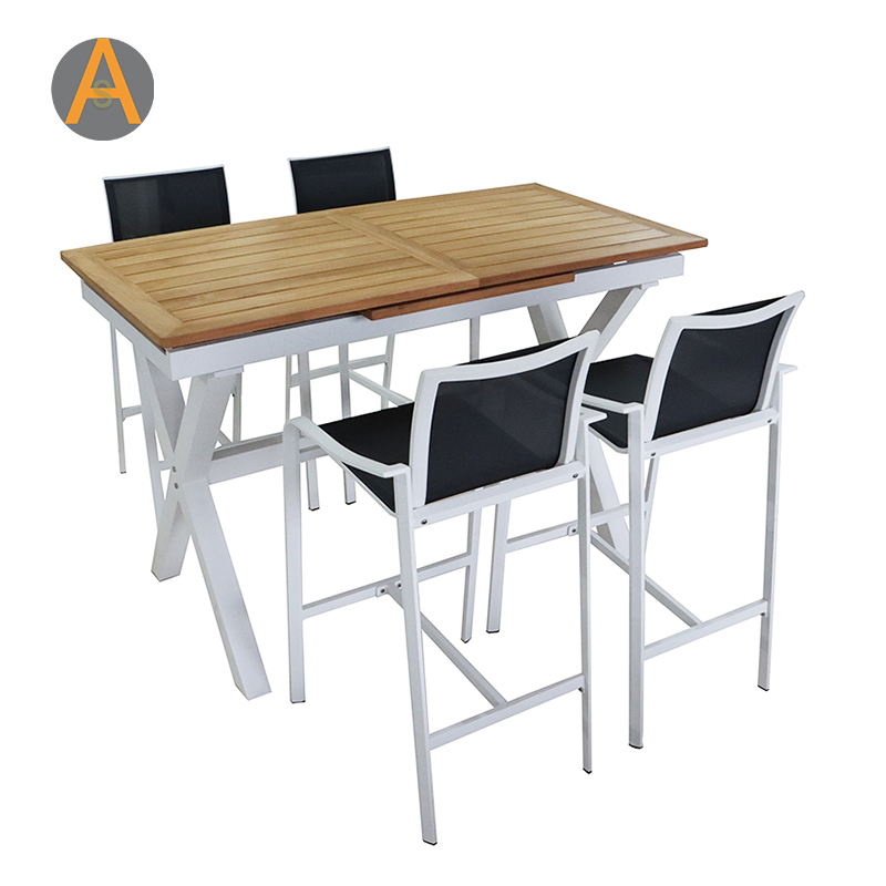 Best Price of Aluminum Outdoor High Bar Table Set