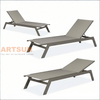 Quick-Dry & Breathable Teslin Aluminum Sun Lounger for Hotels & Resorts