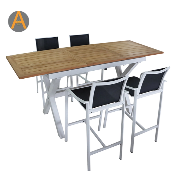 Aluminum Outdoor High Bar Table Set