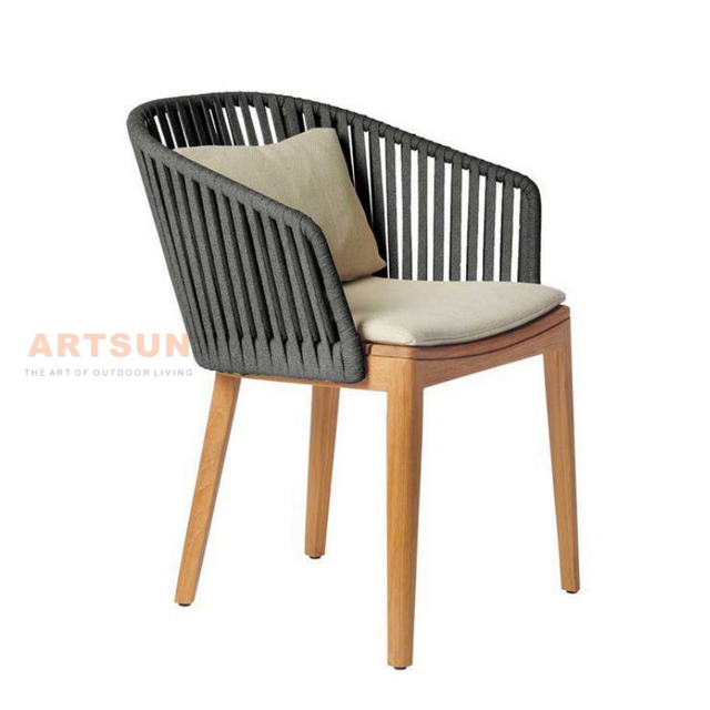 Hot Sale FSC Certificate Teak Wood Dining Chair