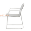 White Outdoor Dining Chair for Restaurant 
