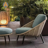 Hot Modern Outdoor Patio PE Rattan Sofa Set for Villa