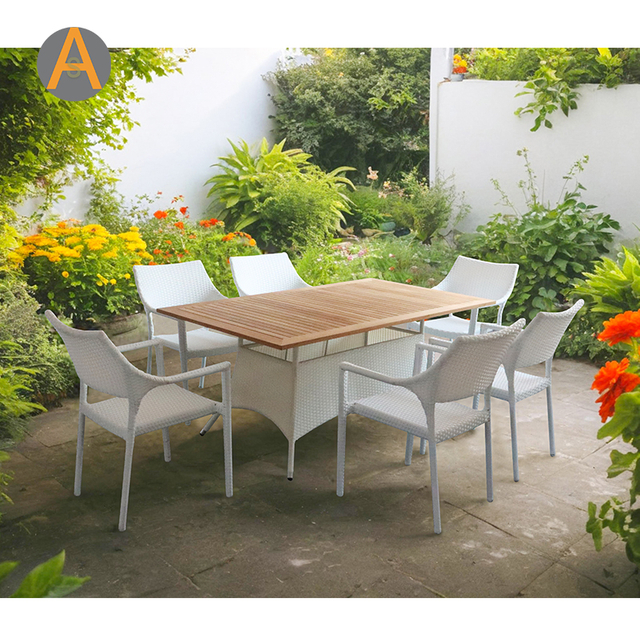 High Performance Rattan Wicker Garden Table Set