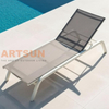 Weather-Resistant Teslin Aluminum Sun Lounger for Hotels & Resorts