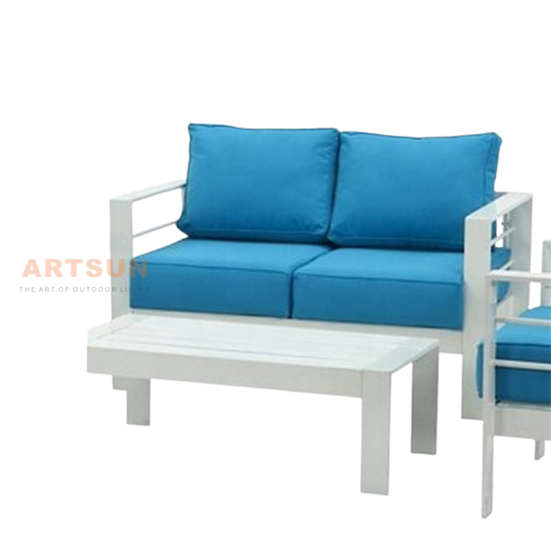 Whitel Aluminum Patio Modular Garden Sofa Set for Balcony