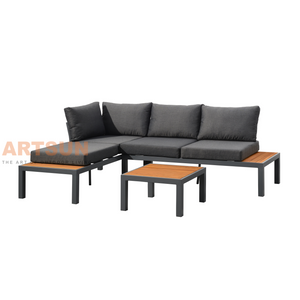 All Weather Resistant Leisure Outdoor Corner Sofa Set