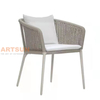  Stylish Durable & Weather-Resistant Rope Woven Aluminum Outdoor Chair