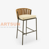 Luxury Outdoor Bar Chair with Modern Comfort for Elegant Spaces