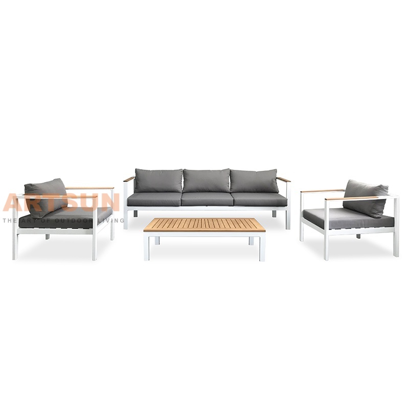 All Weather Leisure Outdoor Cafe Sofa Set for Terrace