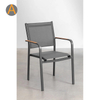 Professional Manufacturer Outdoor Furniture Stackable Aluminum Chair for Coffee Shop