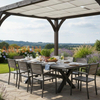 Aluminum Outdoor Extendable Dining Table