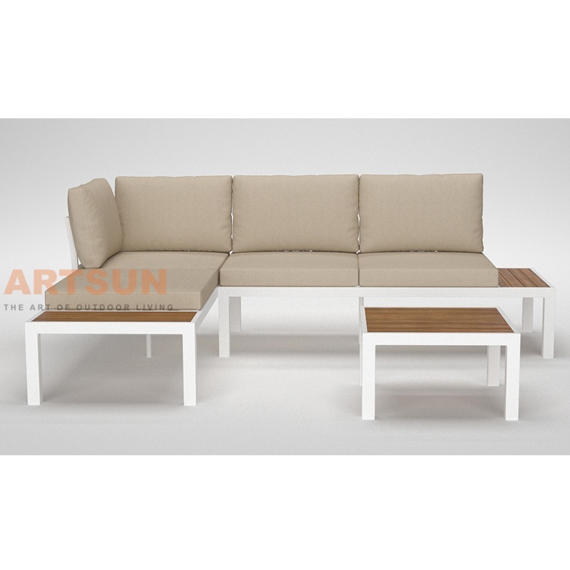 All Weather Resistant Leisure Outdoor L Shape Corner Sofa Set