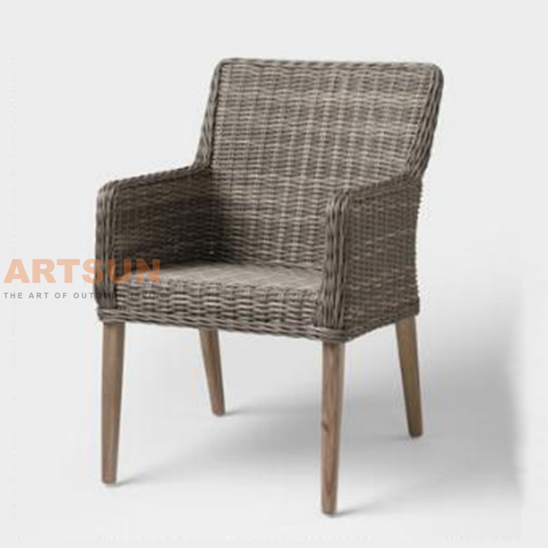  Outdoor Garden Wicker Chair for Backyard Terrace