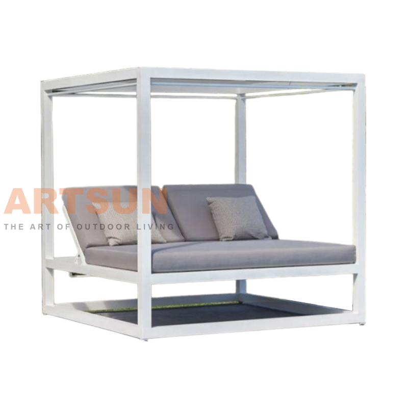 Outdoor Double Daybed with Canopy