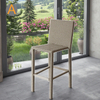 Factory Direct Wicker Rattan High Bar Chair for Outdoor