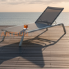 Weather-Resistant Teslin Aluminum Sun Lounger for Hotels & Resorts