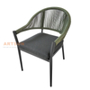 Factory Wholesale Metal Rattan Wicker Garden Chair for Outdoor Balcony