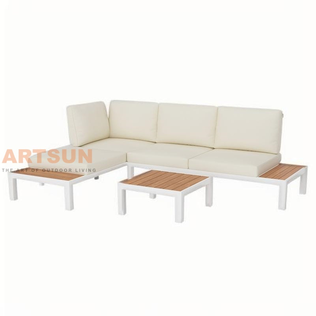 All Weather Resistant Leisure Outdoor L Shape Corner Sofa Set