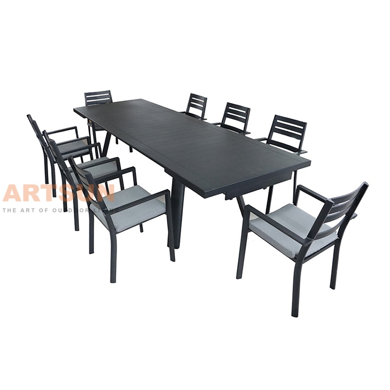 Durable Aluminum Dining Set For Outdoor
