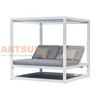 Outdoor Double Daybed with Canopy