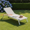 Weather-Resistant Teslin Aluminum Sun Lounger for Hotels & Resorts