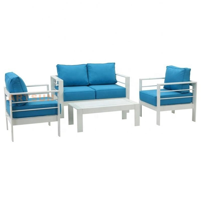 Whitel Aluminum Patio Modular Garden Sofa Set for Balcony