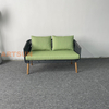 Most Popular Woven Rope Light Weight Garden Sofa for Outdoor Relaxing