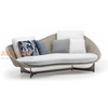 Hotel Modern Outdoor Patio PE Rattan Sofa Set