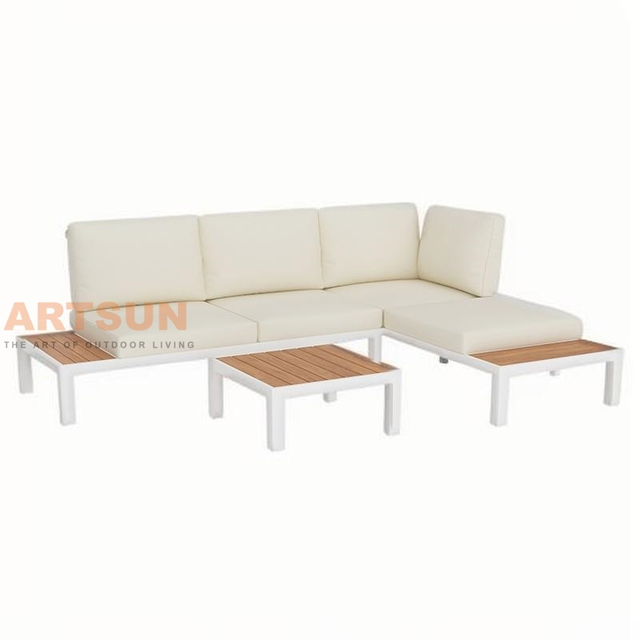 All Weather Resistant Leisure Outdoor L Shape Corner Sofa Set