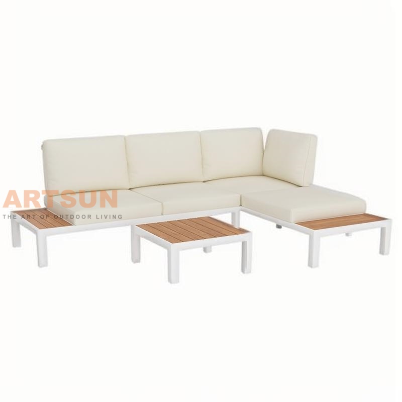 All Weather Resistant Leisure Outdoor L Shape Corner Sofa Set