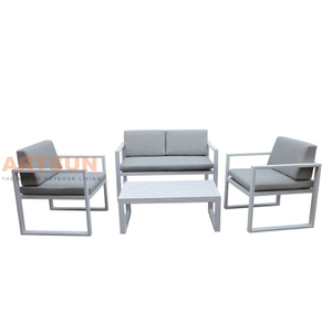 All Weather Light Weight Quality Outdoor Cafe Sofa Set for Balcony