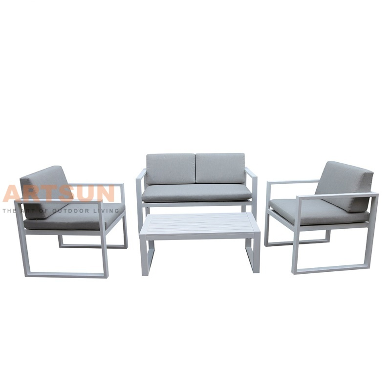 All Weather Light Weight Quality Outdoor Cafe Sofa Set for Balcony