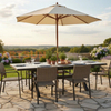 Aluminum Outdoor Extendable Dining Table