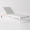 High Quality Reclining Outdoor Aluminum Beach Chaise Lounge Chair 