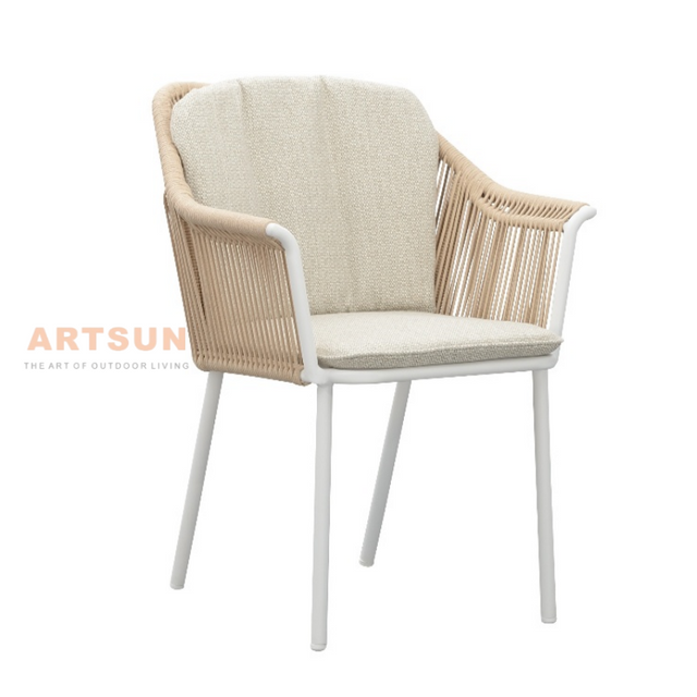 Professional Manufacturer Outdoor Furniture Rope Chair for Coffee Shop