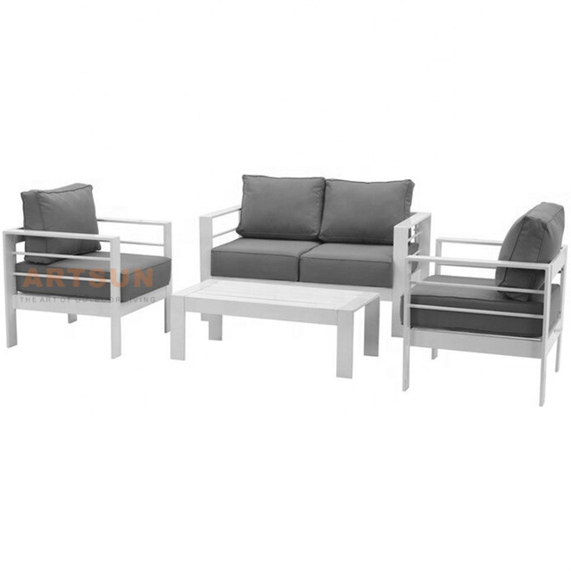 Whitel Aluminum Patio Modular Garden Sofa Set for Balcony