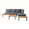 All Weather Resistant Leisure Outdoor Corner Sofa Set