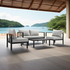 High Quality Modern Aluminum Outdoor Sectional Sofa Set