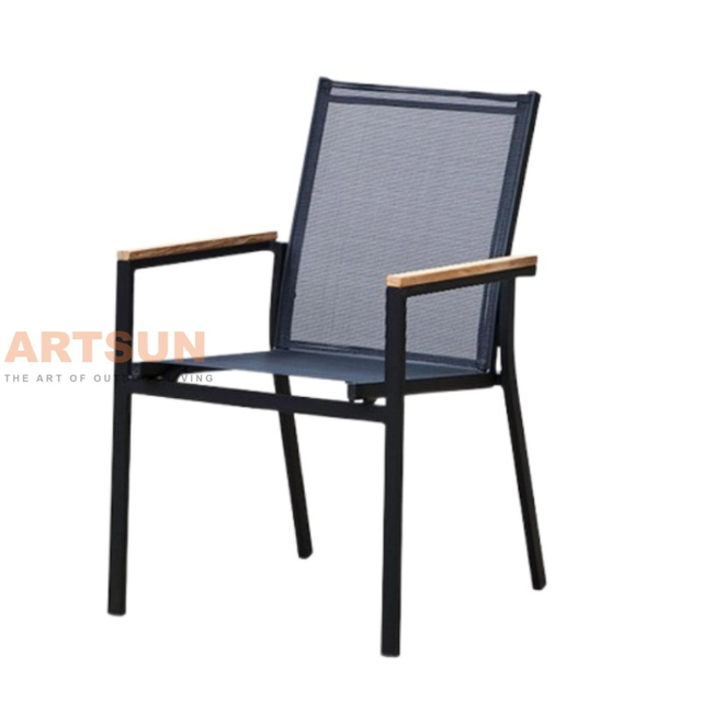 Teslin Stackable Aluminum for Patio