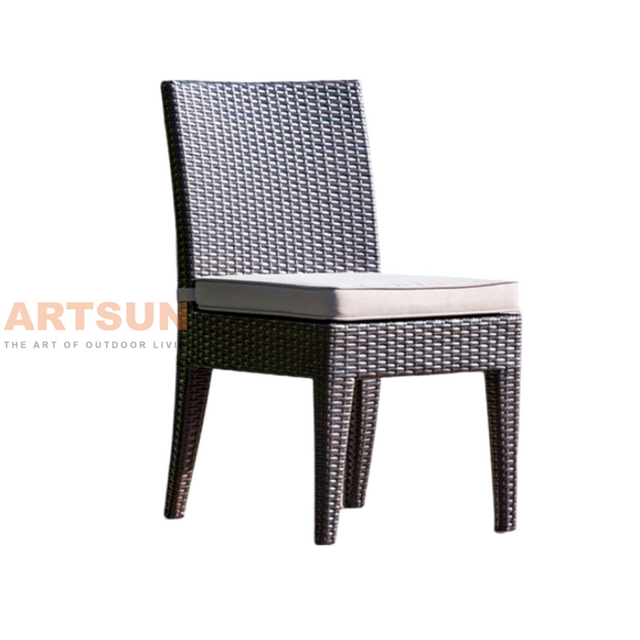  Outdoor Patio PE Wicker Chair for Garden Dining