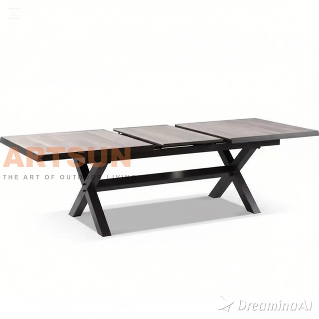 Aluminum Outdoor Extendable Dining Table