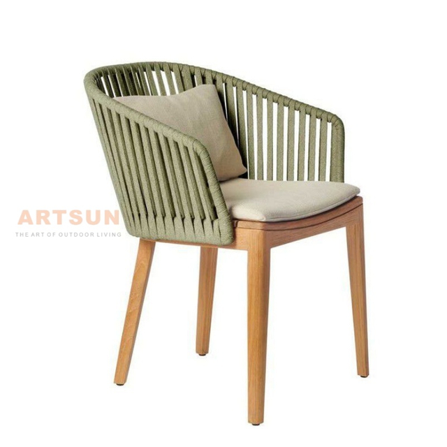 Hot Sale FSC Certificate Teak Wood Dining Chair